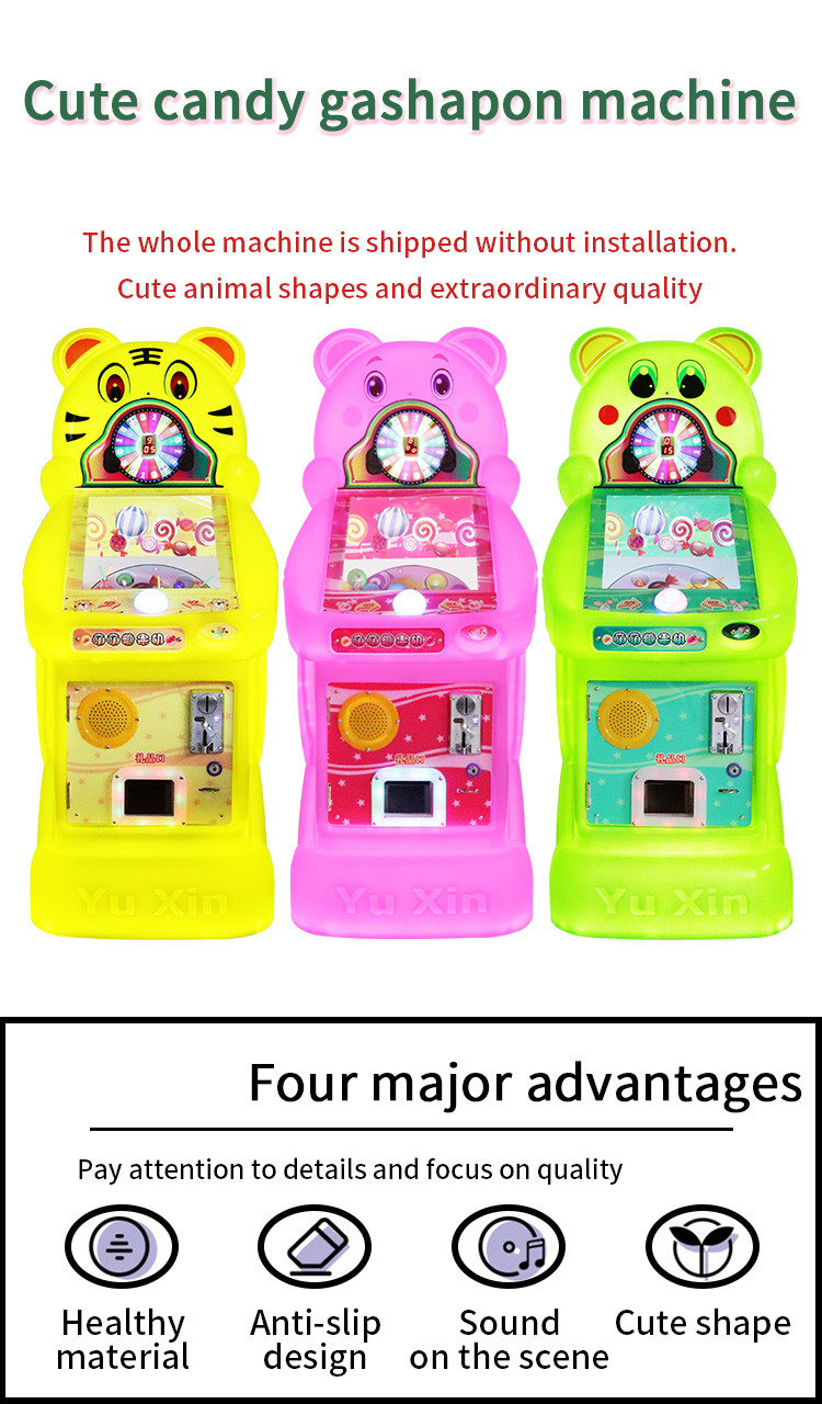 sweet machine grabber candy arcade machine game Cute Mouse Colorful Candy Dispenser