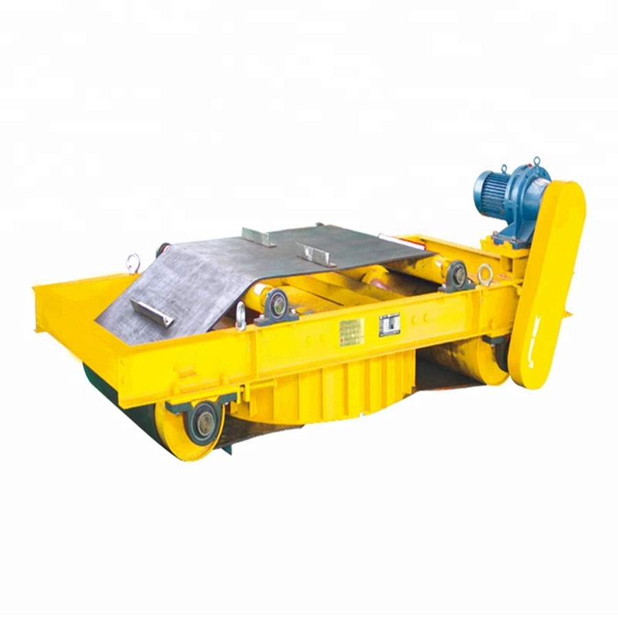 750 KG Permanent Belt Type Suspended Automatic Cleaning Conveyor Belt Iron Remover
