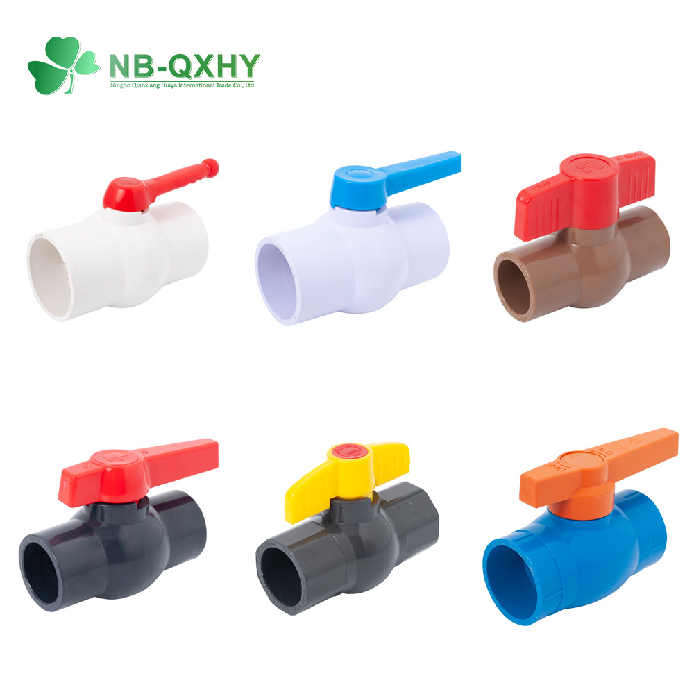 Wholesale Green Plastic PVC/UPVC Threaded Octagonal Ball Valve for Bangladesh