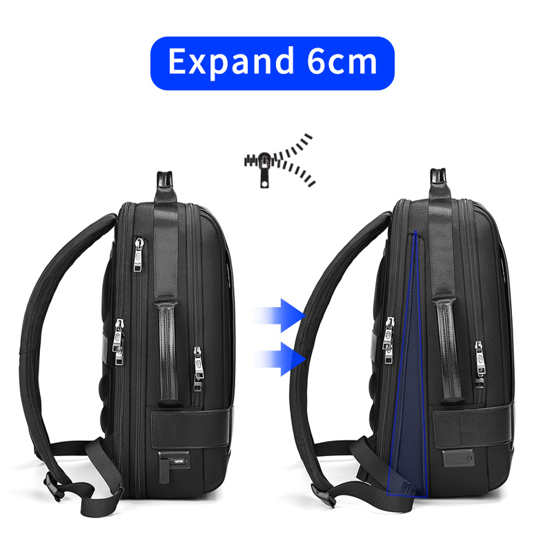 High quality custom logo travel business usb charging laptop bag pack men notebook backpack