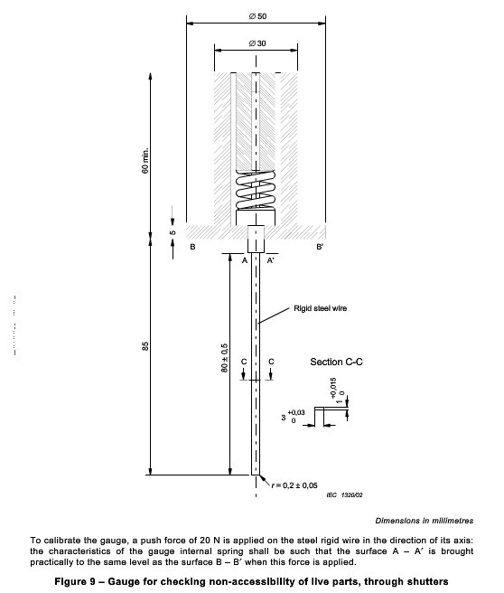 Test Probe with Force