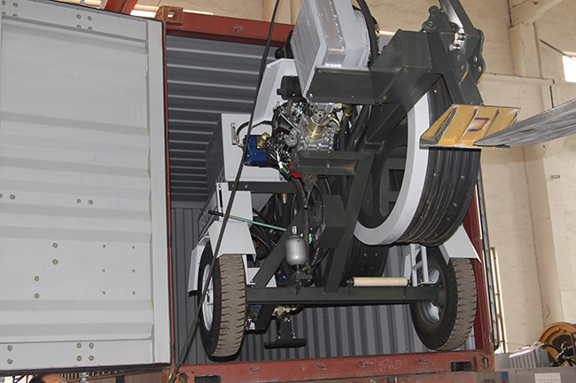 TY1x30kN Hydraulic Tensioner Cable Stringing Equipment Max Continuous Tension 30kN