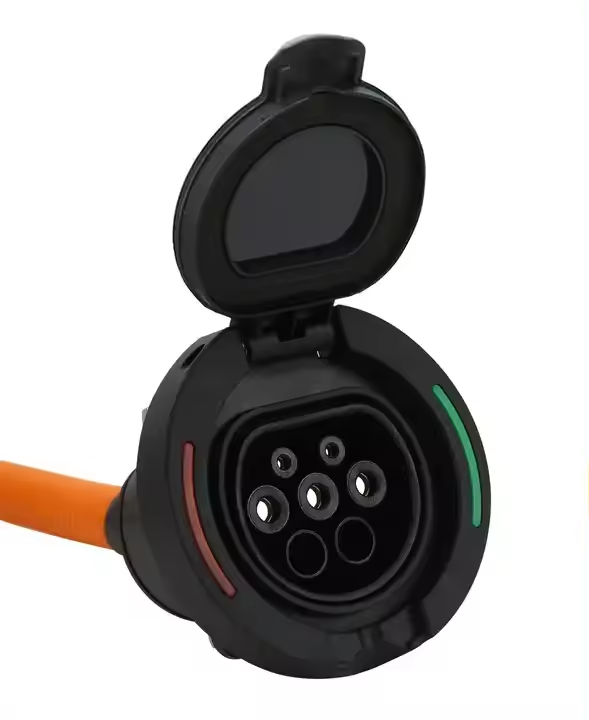 Type 2 AC Female Socket For Station Side/ Male Socket For EV Side/Inlet Socket 16A 32A IEC62196-2 Connector Accessories 0