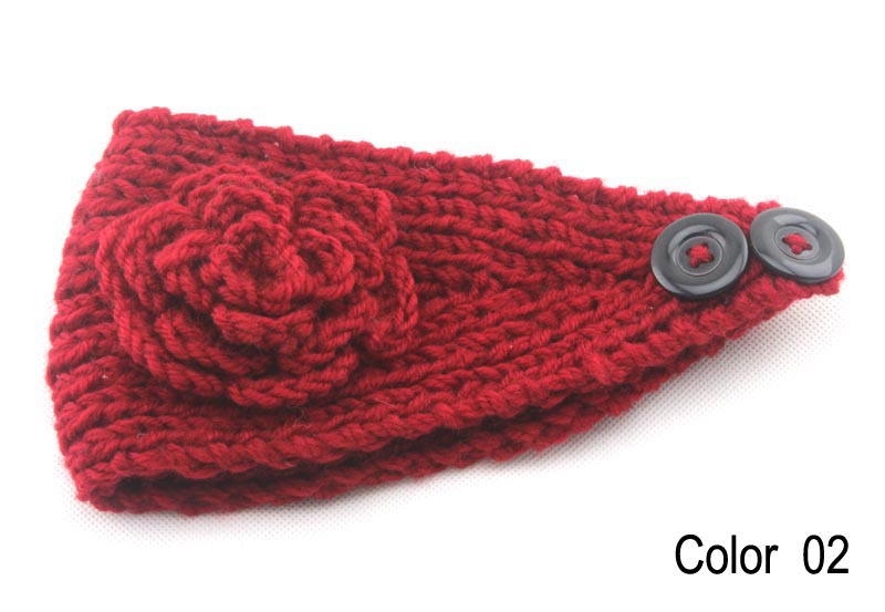 Women knitted headband crochet headband Handmade tenia Mixed quantuty and color