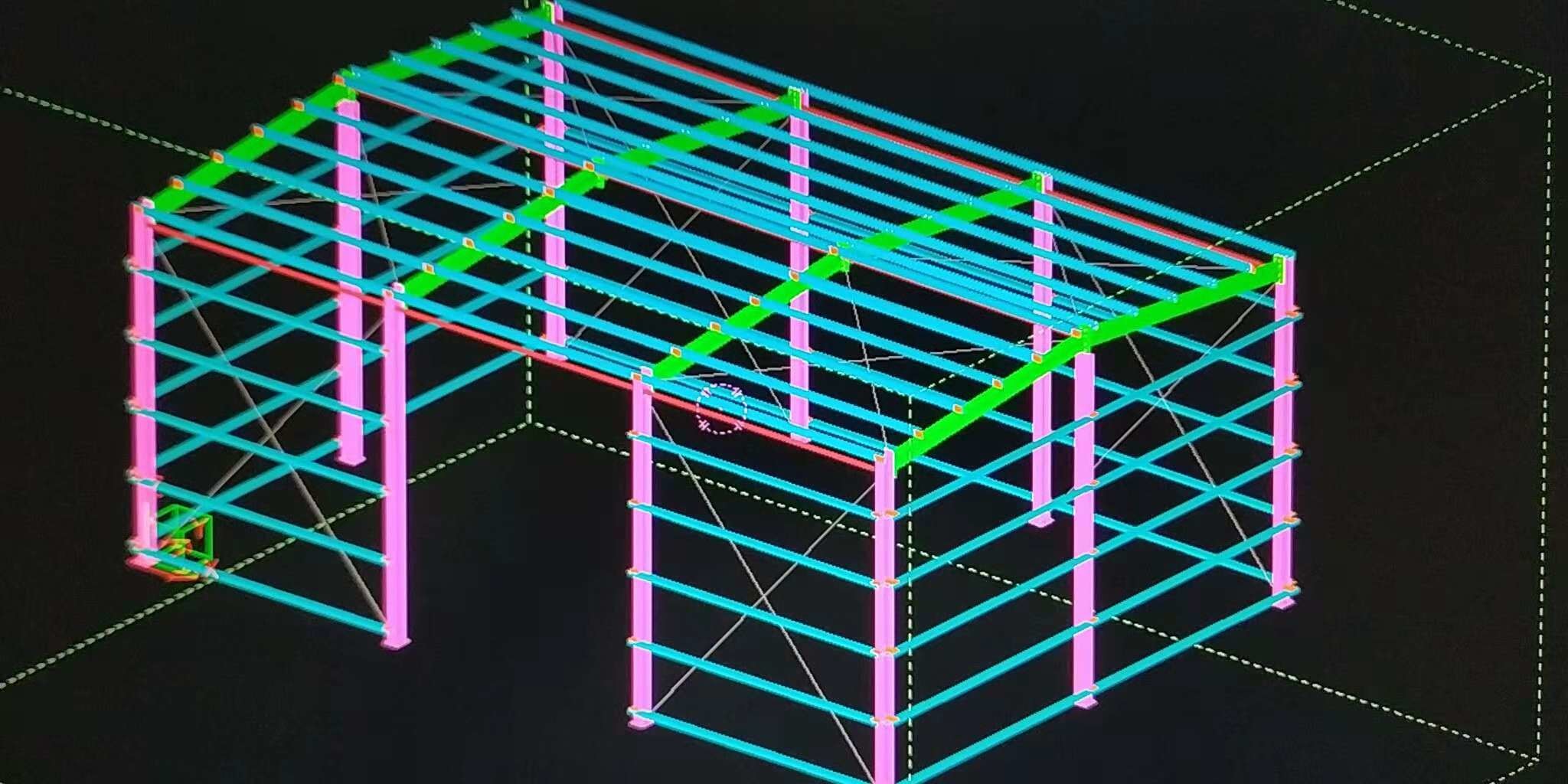 Q345 Multi Storey Industrial Steel Buildings For Workshops