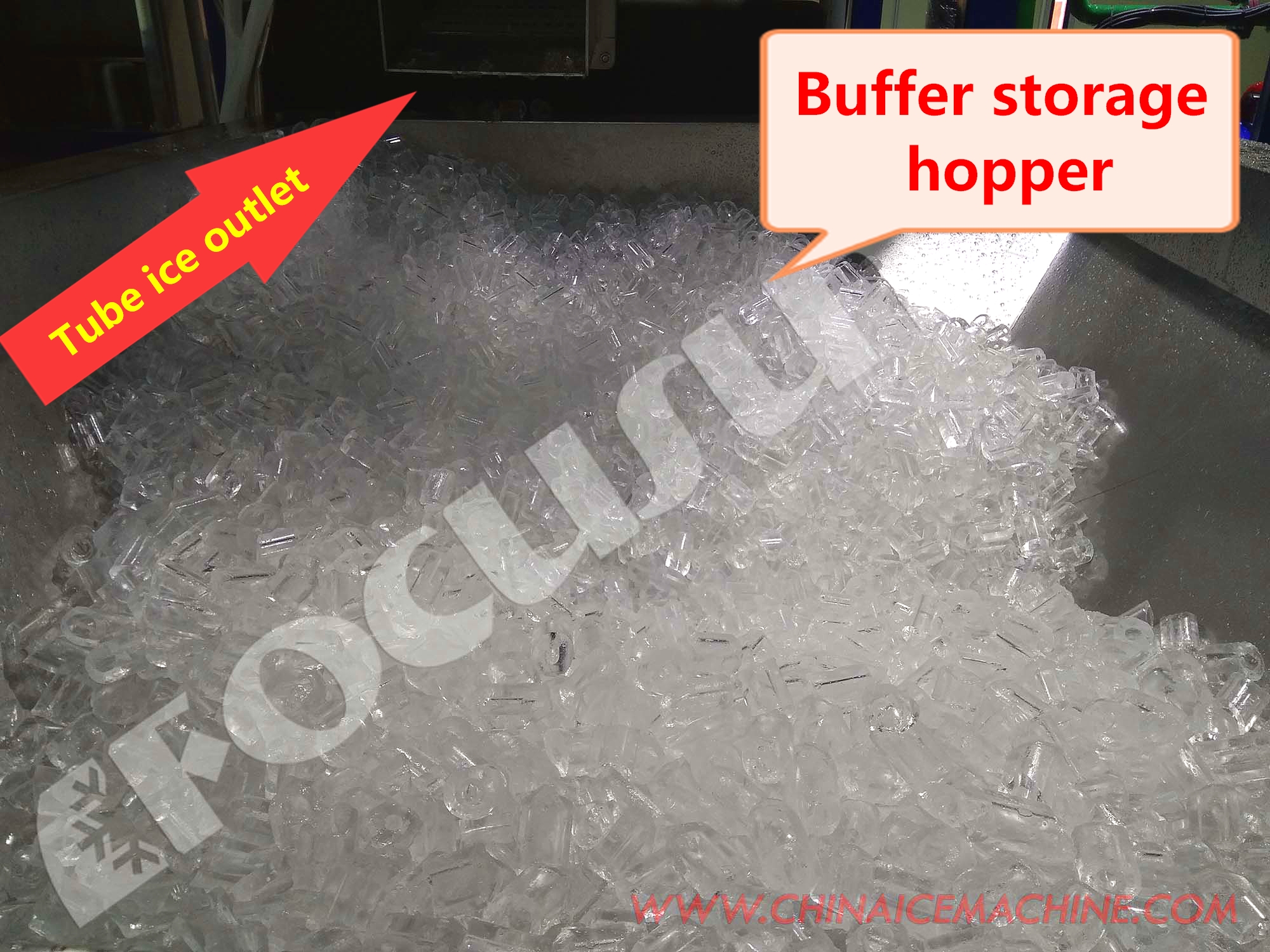 Sealing Bag Packing Machine for 1kg 5kg 10kg Ice Cubes Tubes Video Outgoing-Inspection