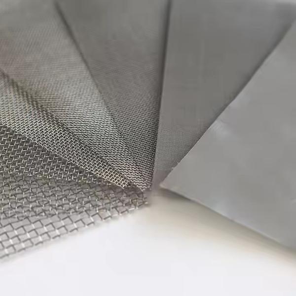 Fire Resistant Stainless Steel Insect Screen Heavy Duty 0.18 - 0.24mm Yarn