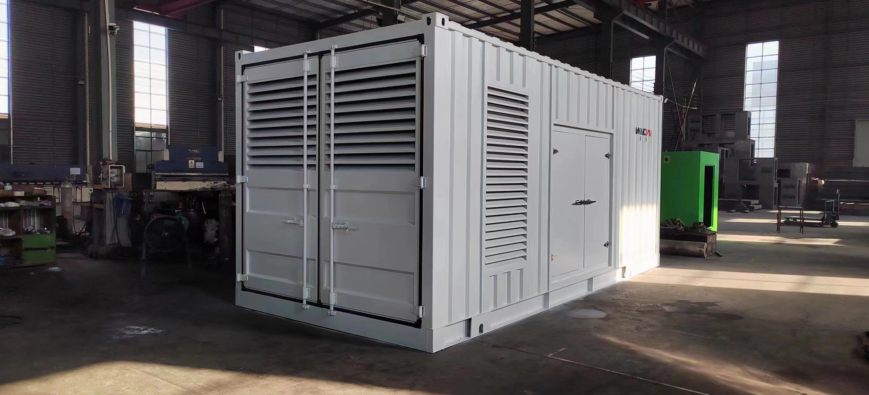 Less Vibration Cummins Diesel Generator Set Base 500 Kva Cummins Generator