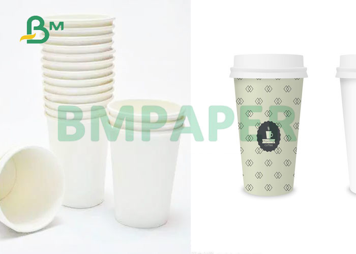 Water Proof White PE Coated Cup Paper Each gsm for Coffee Cup Paper
