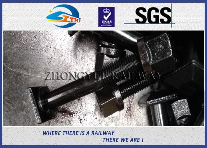 Square Head Railway Square Bolt Nuts And Washer With Grade 10.9 Material