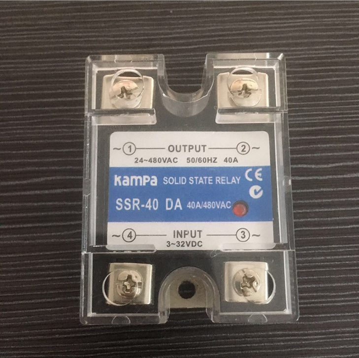 SSR 40DA 40A /250V 3-32VDC industrial one phase solid state relay
