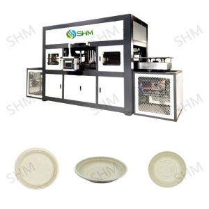 China Pulp Molding Tableware Machine Paper Pulp Thermoforming Machine on sale
