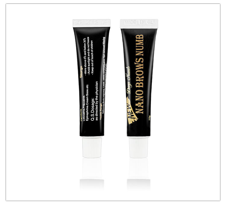 Analgesic Tattoo Cream Waxing Laser Piercing Fast No Pain Professional Tattoo Repair Cream 10ml / Pcs