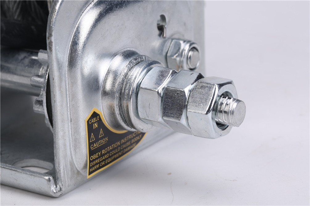 600LBS Stainless Steel Hand Winch With Wireless Remote Control