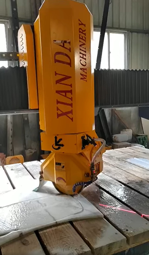Automatic CNC 4 Axis Bridge Stone Cutting Machine Multi-function
