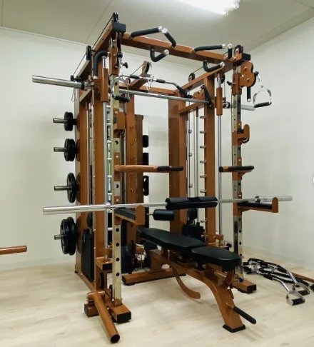 Home Gym Sport Equipment Station Multi Functional Power Cage Squat Rack Weightlifting Smith Machine