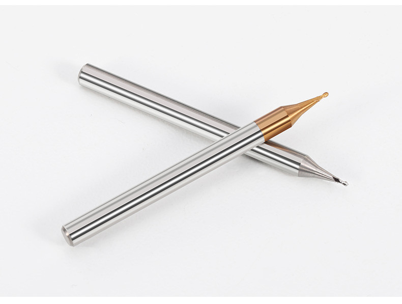Ball End Aluminium Milling Cutters High Hardness Machine Tool Carbide Milling Cutter