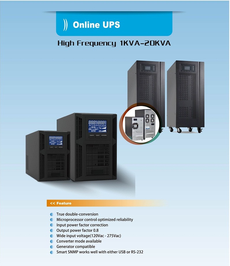 10KVA High Frequency G Tech UPS
