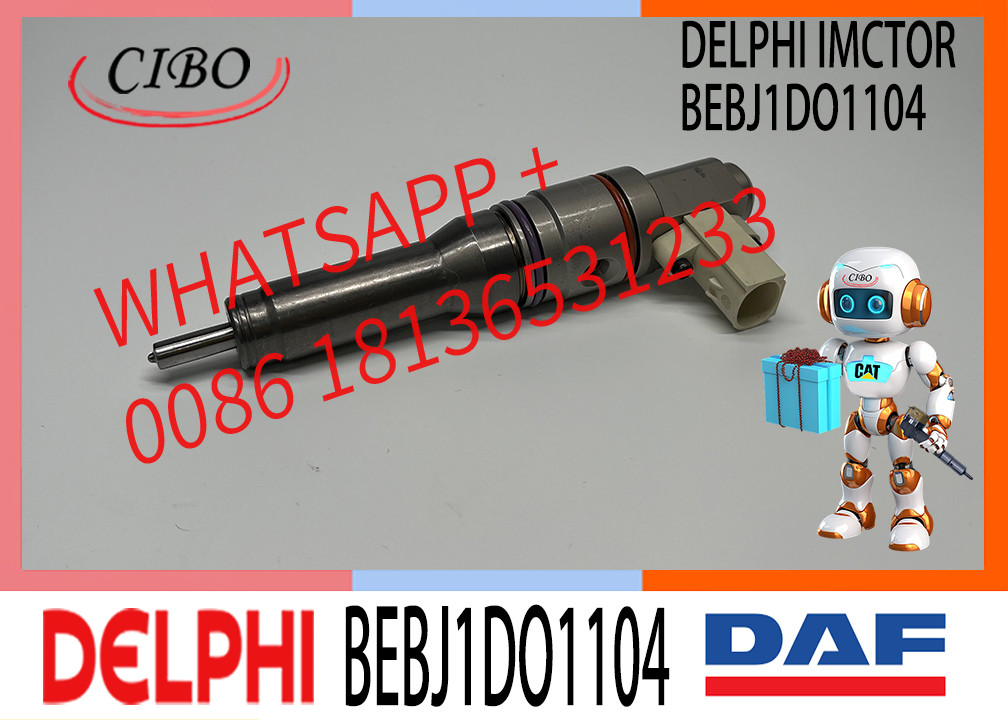 Diesel Fuel Injector common rail parts injector BEBJ1DO0003 1972591 BEBJ1DO1104 1972590 for VOL-VO