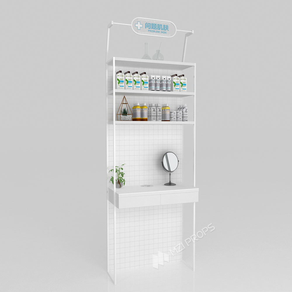 GDR10-TY-K01 Retail Store Display with Round USB Ports and Versatile Display for Mall Booths