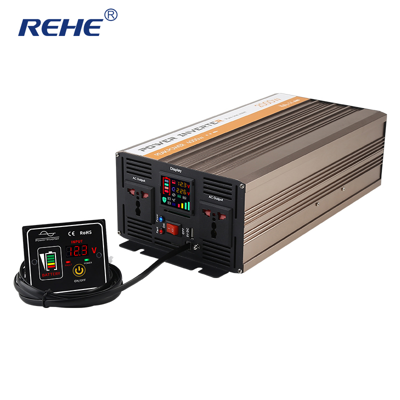 New Design Solar Inverter 2000watt pure sine wave inverter charger