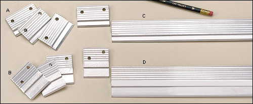 Standard Work Process Punching French Cleat Picture Hangers Hardware Kit for Mounting