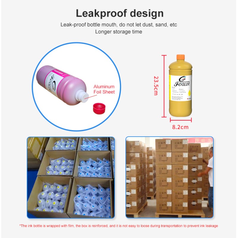 1000ML 11 Colors Pigment Textil Print Ink for Epson P9580 P5000 P6000 P7000 P8000 P9000 P7500 P9500 P7580 P9580