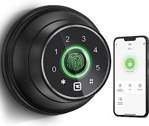 China Biometric Wifi Keyless Door Lock Fingerprint Smart With Keypad Aluminium on sale
