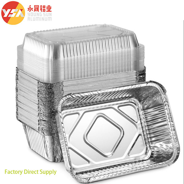 Foil Takeaway Containers with Lids Foil Chafing Dish Foil Platter Trays