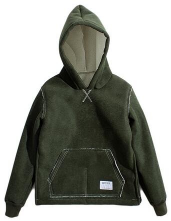 Anti Shrink Mens Sherpa Jacket Black Sherpa Hoodie S-XxxxL Any Size Available
