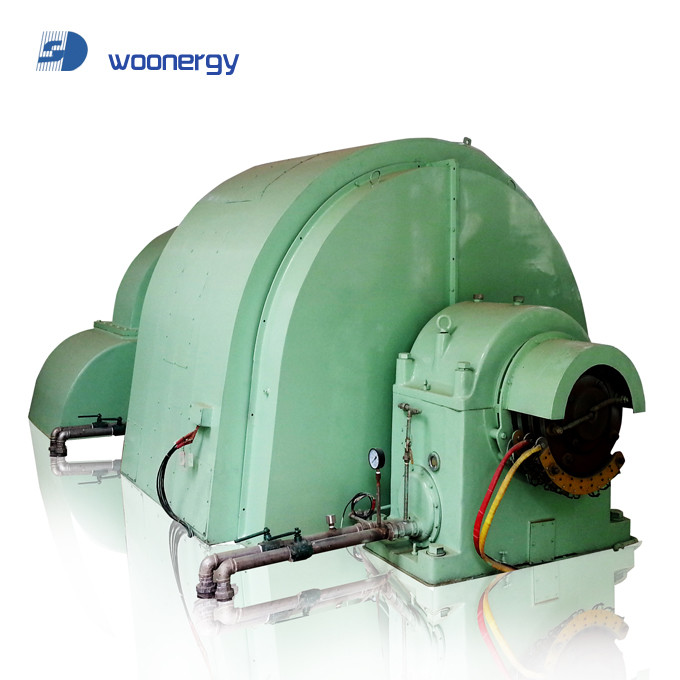 10kV Pelton Turbine Generator with 60Hz Frequency Cast Iron/Stainless Steel Construction Air/Oil Cooling