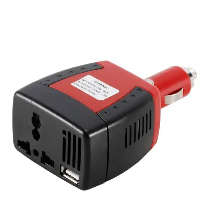 75W Car Usb Power Inverter 2.1A Usb/3 Socket 24V Dc To 220V Ac 75W Car Inverter Car Power Inverter Adapter Usb Charger