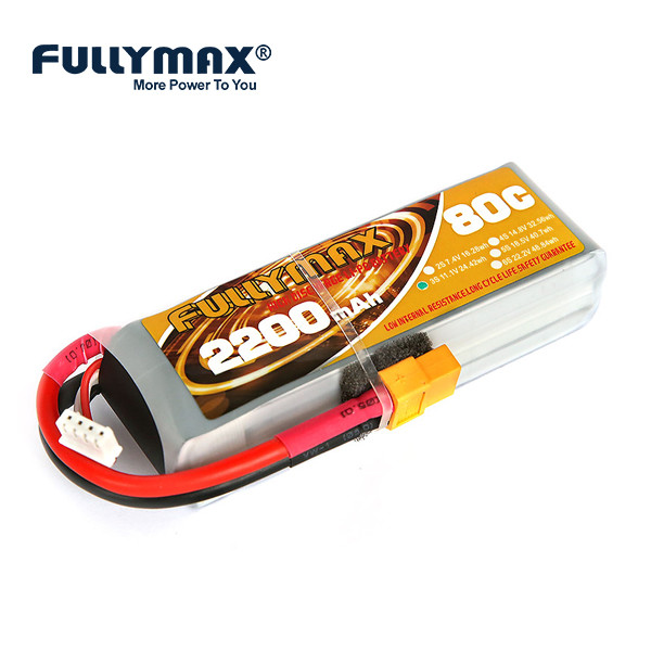Rc Car Lipo Battery Lipo 3s 2200mah 11.1V 80C Quadcopter Lipo Battery