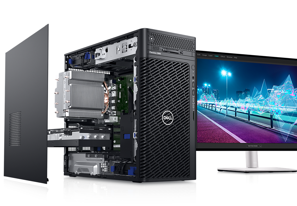 3.0GHz up to 4.6GHz Processor Dell PowerEdge Precision T3660 Multifunction Workstation