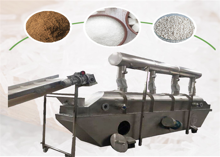 Electricity Fluid Bed Dryer Equipment 15KW With Capacity 20-1000kg/H