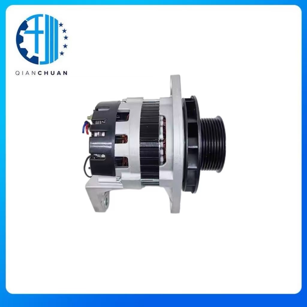 Alternator 300901-00175 for Doosan DP158 DP180 P180LE Diesel Engine Parts Construction Machinery