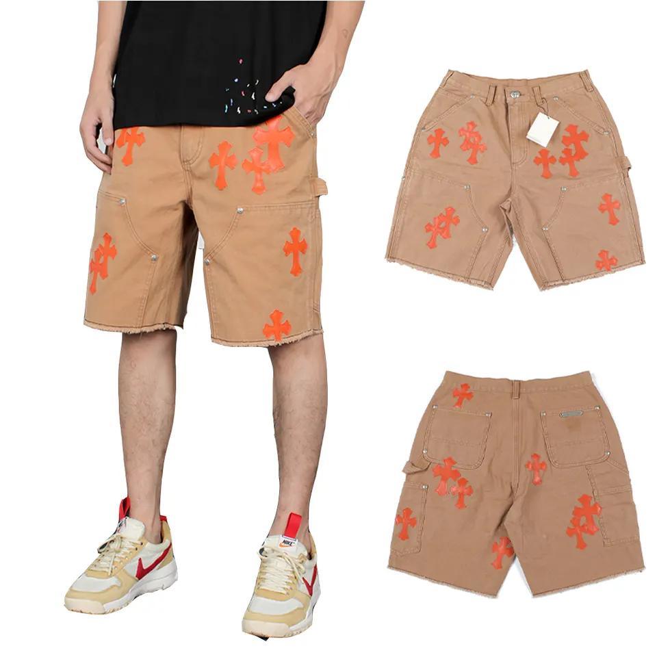 Wholesale Best Quality Half Jeans Short Biker Machine Wash Cold Plus Size Denim Shorts for Men