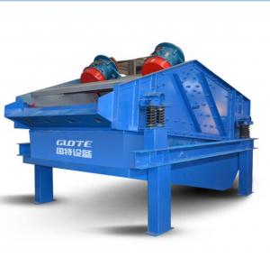 China Linear Vibrating Screen Machine for High Frequency Dewatering of Sand in Ore Mining on sale