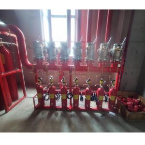 Automatic FM200 Fire Suppression System No Pollution For Libraries
