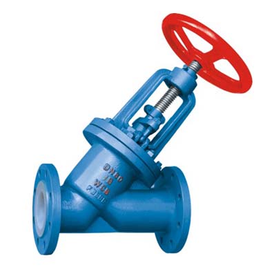 Fluorine stop valve J45F46-16C
