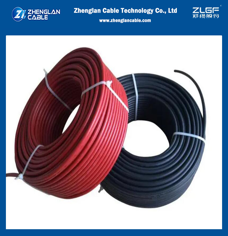 Power Connect Pvc Solar Cable 2.5mm2 4mm2 6mm2 10mm2 1kv 1.5kv 6mm2 4mm 10mm2