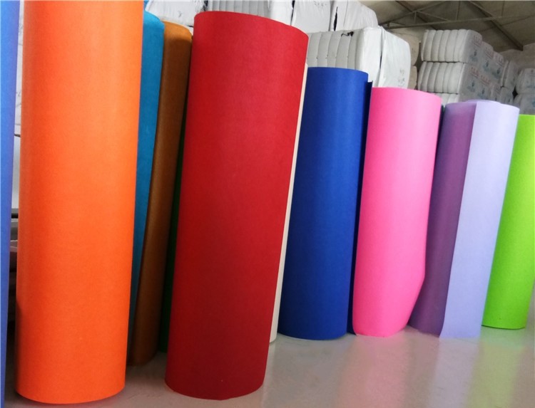 wear resisting 100GSM Colorful Polyester Felt Sheets high cross force