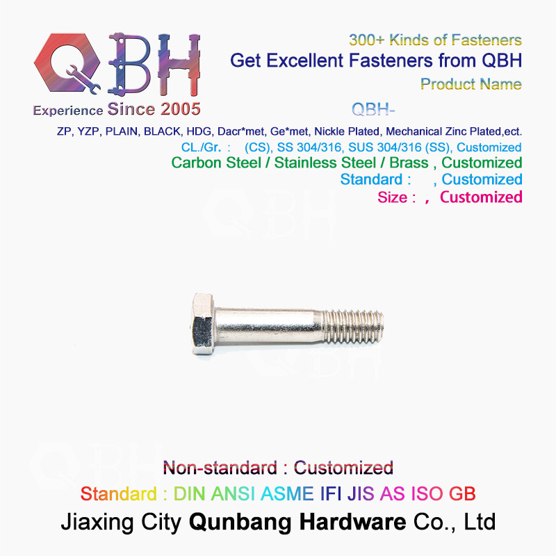 Din 931 Hex Bolt Half Thread M6 M8 M10 M12 M14 M16 M24