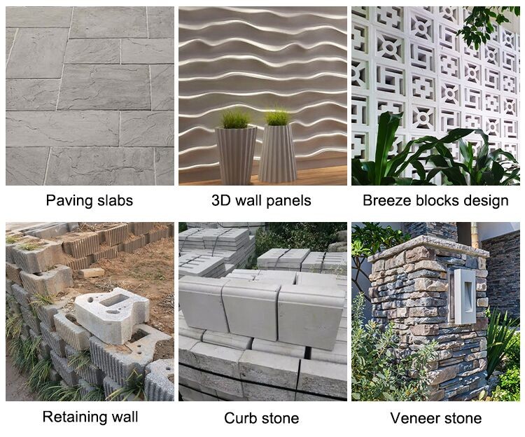 Wet Pre Cast Concrete Sandstone Colour Sleeper Machine Kerb Stone Manufacturing Machine
