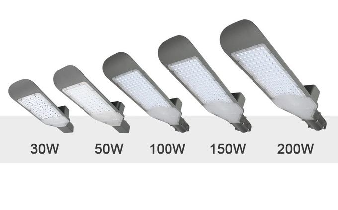 Energy Saving Waterproof LED Street Lights Modular Design Die Casting Aluminum Case