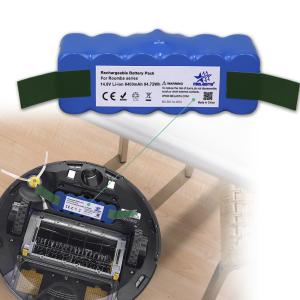 Buy cheap 14.8V 6400mAh Li-ion Batteries for Irobot Vacuum Cleaner Roomba 500 600 700 800 Series product