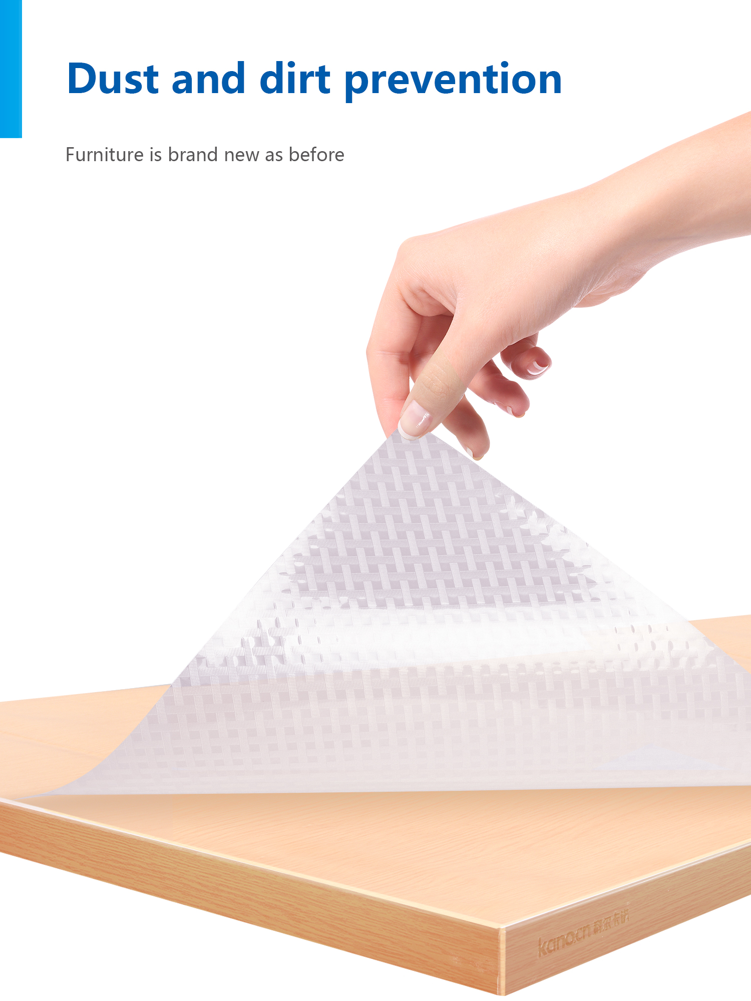 Non Slip Drawer Mat Shelf Cabinet Liners Roll in Blue 45*150cm or Customized Size