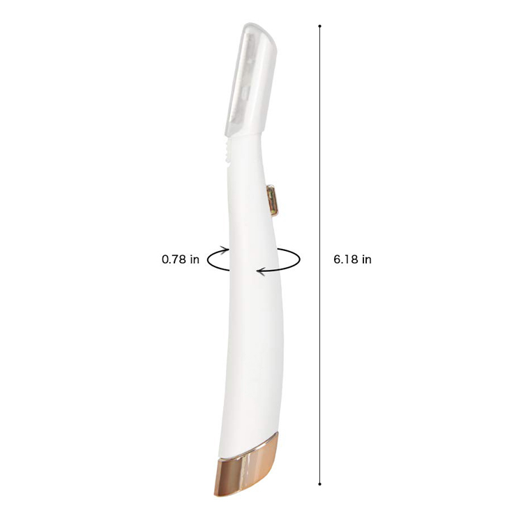 USB Ladies Personal Care Products LED Light Lady Shaver Electric Eyebrow Trimmer