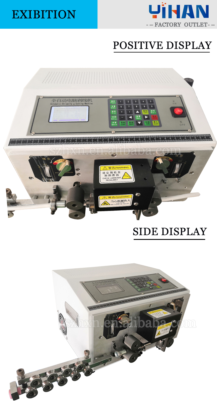 Automatic Electric Motor Single Copper Wire Cutting and Stripping Crimping Machine