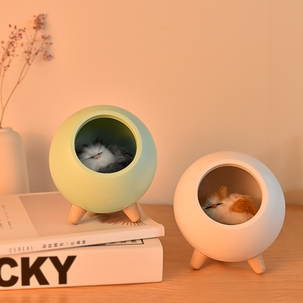 Atmosphere Touch Induction Dimming Children Table Lamp USB Charging Cartoon LED Battery Lighting and Circuitry Design Room EMC